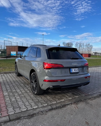 Audi Q5 cena 190000 przebieg: 26000, rok produkcji 2021 z Zator małe 67